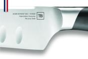 Couteau santoku Brigade Forgé Premium 18 cm – Made in France